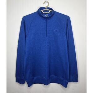 Under Armour Storm blue 1/4 quarter zip long sleeve pullover shirt jacket - XL